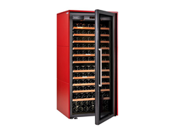 Мультитемпературный винный шкаф Eurocave S Collection M цвет красный сатин стеклянная дверь Full glass максимальная комплектация.jpg